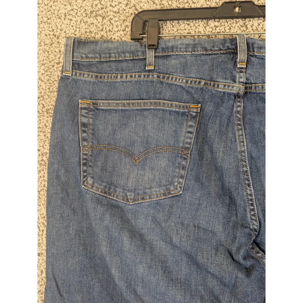 Levi's 505 Jeans Men's Size 48X29.5 (Tag‎ 44x30) Blue Regular Fit Straight Leg